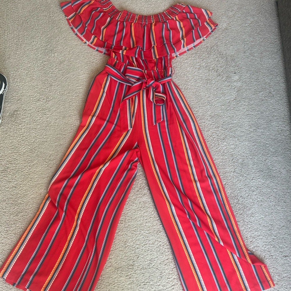 Colorful festive jumpsuit only worn once - Picture 1 of 1